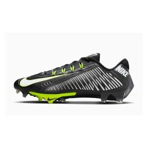 Nike Vapor Edge 360 VC Carbon Football Cleats Black Volt DO6294-001 Men’s 16 New